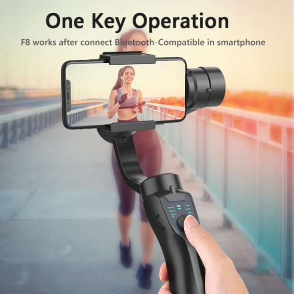 F8 3 Axis Gimbal Handheld Stabilizer for Phone Holder Video Record For Xiaomi iPhone Stabilizer Cellphone Gimbal Smartphone 2
