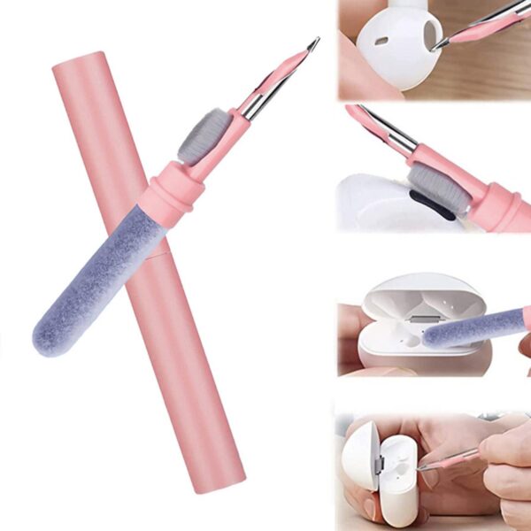 Cleaner Kit For Airpods Pro Earbuds Cleaning Pen Brush Bluetooth-compatible Earbuds Cleaning Case For Airpods Pro 3 2 1 Cleaning 4