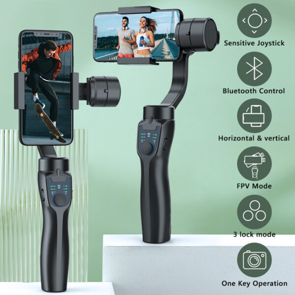 F8 3 Axis Gimbal Handheld Stabilizer for Phone Holder Video Record For Xiaomi iPhone Stabilizer Cellphone Gimbal Smartphone 1