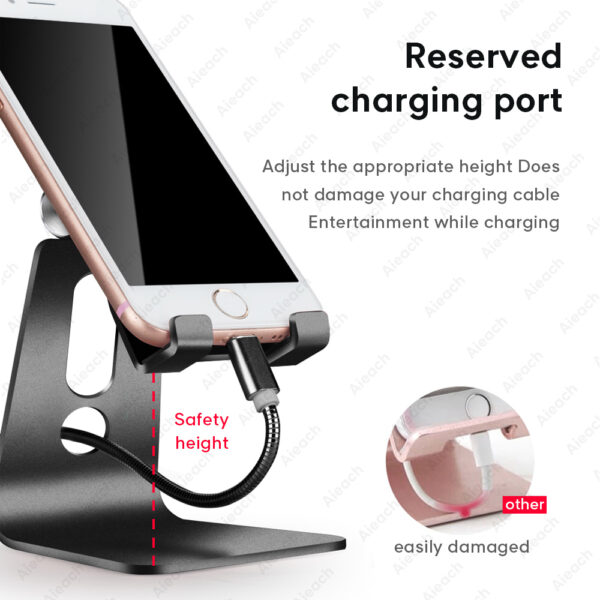 Universal Tablet Desktop Stand For iPad 7.9 9.7 10.5 11 inch Metal Rotation Tablet Holder For Samsung Xiaomi Huawei Phone Tablet 5